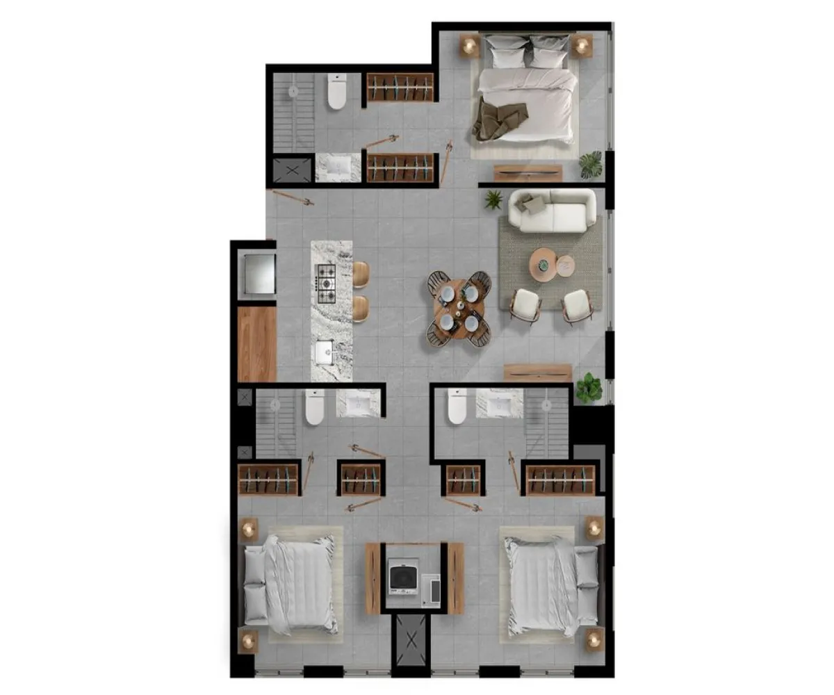 Departamento En Venta,Colomos Providencia,Brasilia 1, Guadalajara, Jalisco 44660, 1 Cuarto,1 Baño,Brasilia,1,pXRA0wg