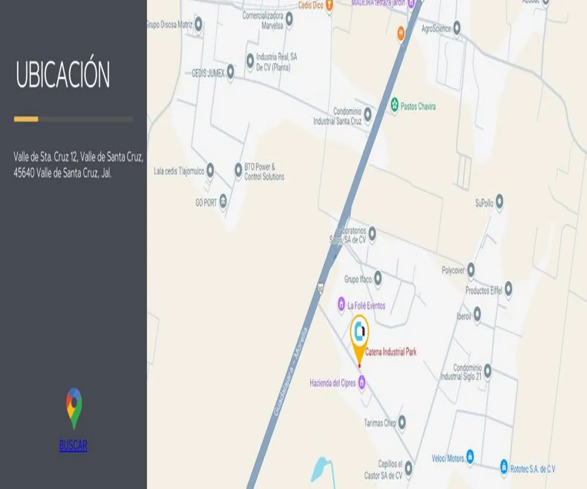 Bodega En Venta,Valle de Santa Cruz,Valle de Santa Cruz 12, Tlajomulco de Zúñiga, Jalisco 45060,Valle de Santa Cruz,1,pO0HhId