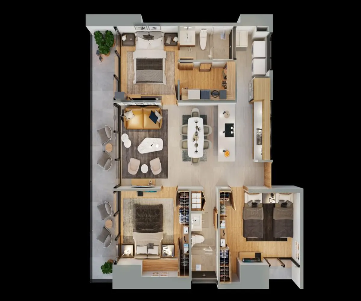 Departamento En Venta,Arcos de Guadalupe,Avenida Piotr Ilich Tchaikovski S/N, Zapopan, Jalisco 45037, 2 Habitaciones,2 Baños,Avenida Piotr Ilich Tchaikovski,1,prVIEIq