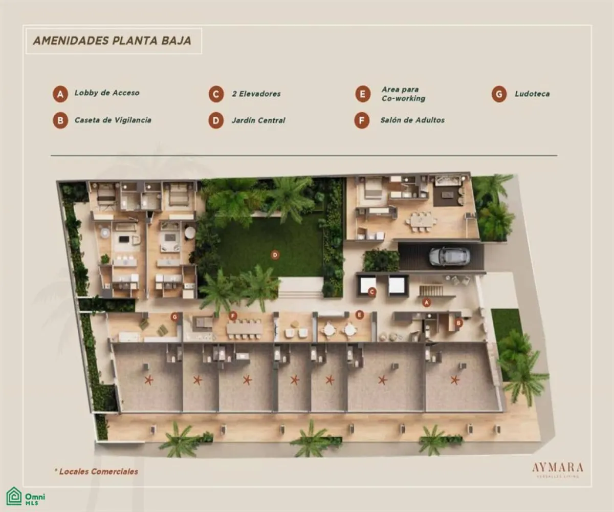 Departamento En Venta,Versalles,50.AMARA 207, Puerto Vallarta, Jalisco 48310, 1 Cuarto,1 Baño,50.AMARA,MX251042242