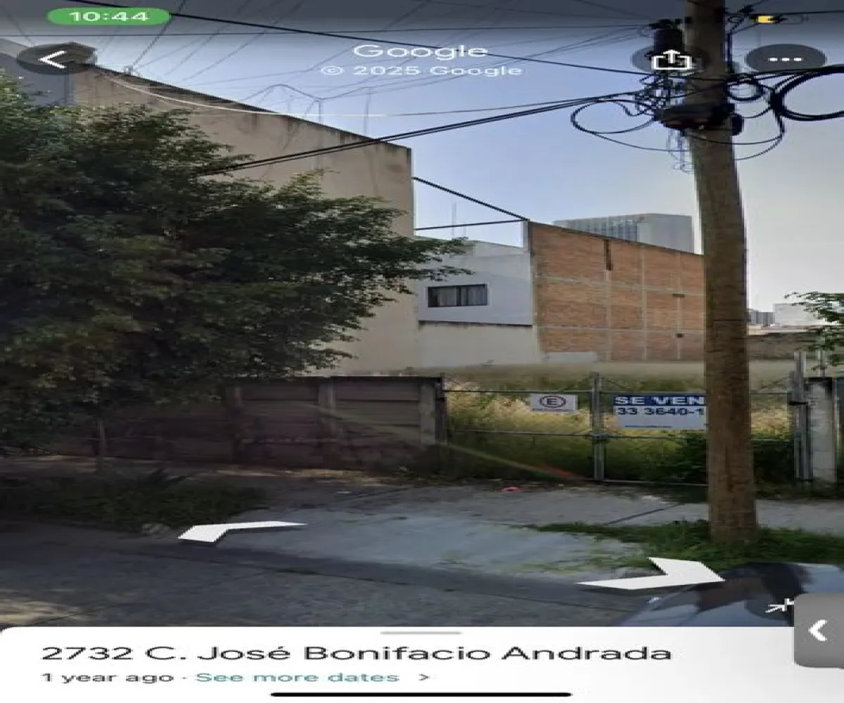Terreno En Venta,Prados Providencia,Calle José Bonifacio Andrada S/N, Guadalajara, Jalisco 44670,Calle José Bonifacio Andrada,pLQLPLc