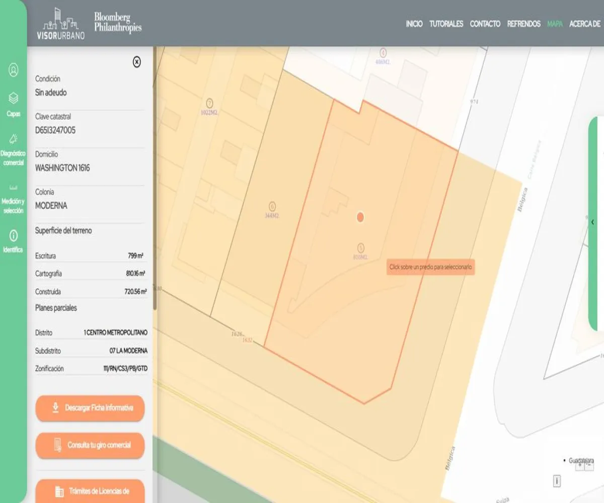 Terreno En Venta,Moderna,Avenida Circunvalación Agustín Yáñez 1616, Guadalajara, Jalisco 44190,Avenida Circunvalación Agustín Yáñez,pr6BPXc