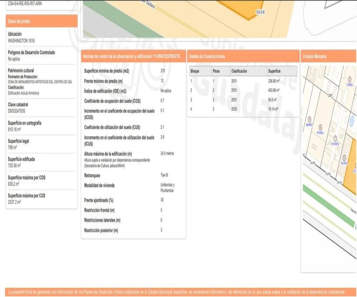 Terreno En Venta,Moderna,Avenida Circunvalación Agustín Yáñez 1616, Guadalajara, Jalisco 44190,Avenida Circunvalación Agustín Yáñez,pr6BPXc