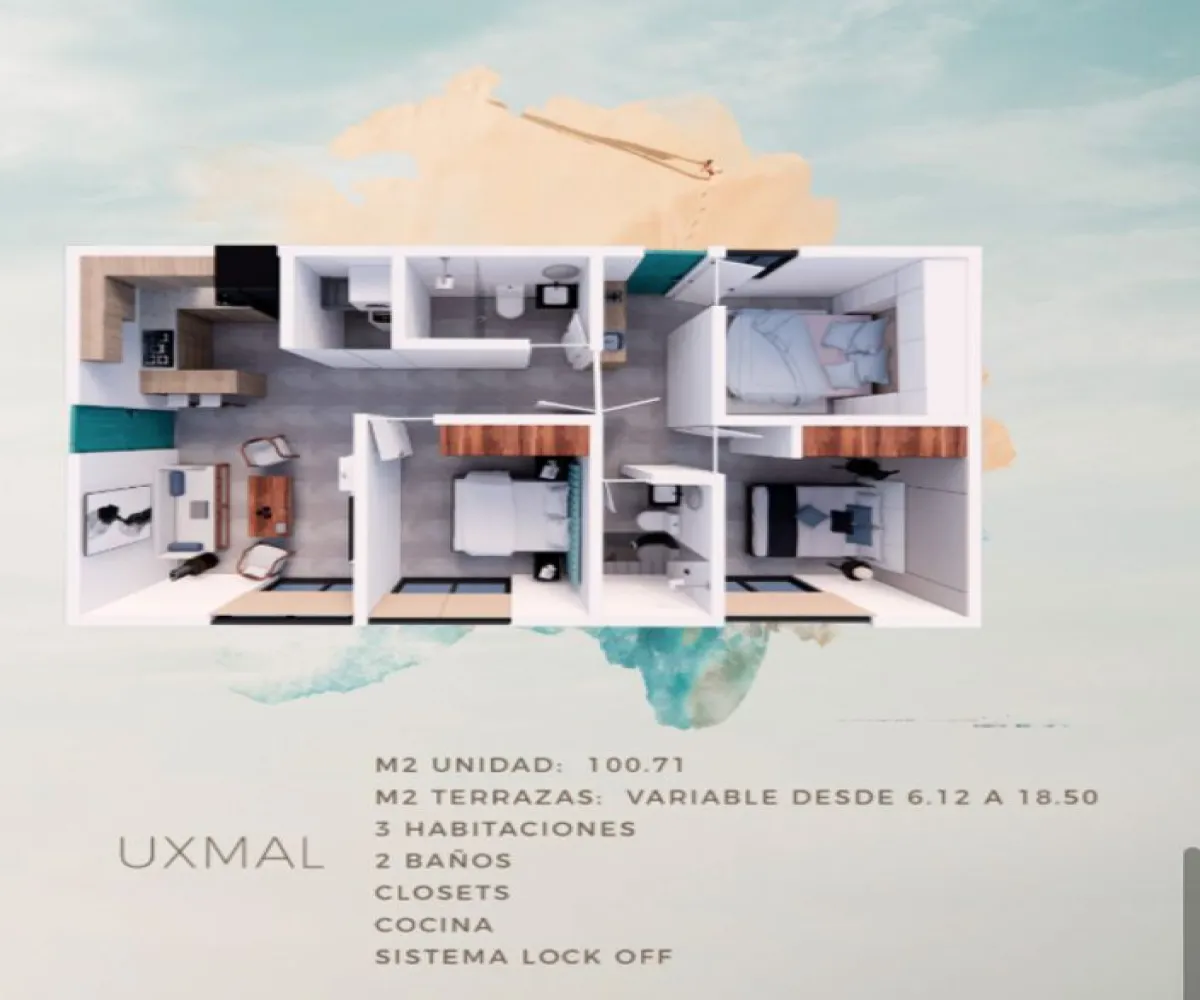 Departamento En Venta,Marina Mazatlán,Avenida del Estero S/N, Mazatlán, Sinaloa 82110, 3 Habitaciones,2 Baños,Avenida del Estero,1,pUmqhas