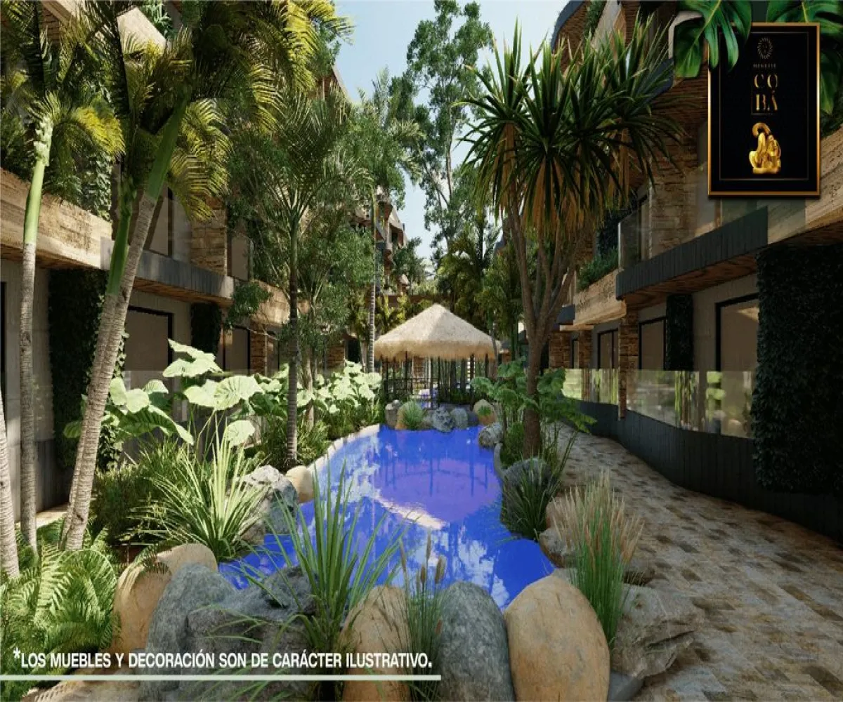 Departamento En Venta,Tulum Centro,Avenida Tulum 12, Tulum, Quintana Roo 77717, 1 Cuarto,1 Baño,Avenida Tulum,1,p7UpaSf