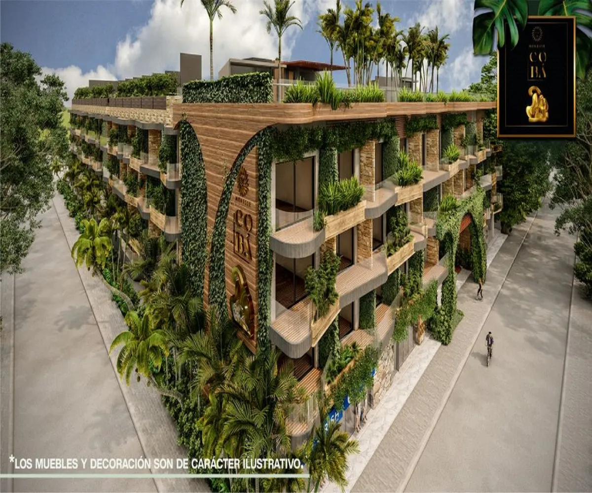 Departamento En Venta,Tulum Centro,Avenida Tulum 12, Tulum, Quintana Roo 77717, 1 Cuarto,1 Baño,Avenida Tulum,1,p7UpaSf