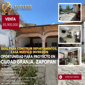 Casa En Venta,Granja,CIUDAD GRANJA |, Zapopan, Jalisco 45010, 2 Habitaciones,1 Baño,CIUDAD GRANJA ,1,pglQbf7