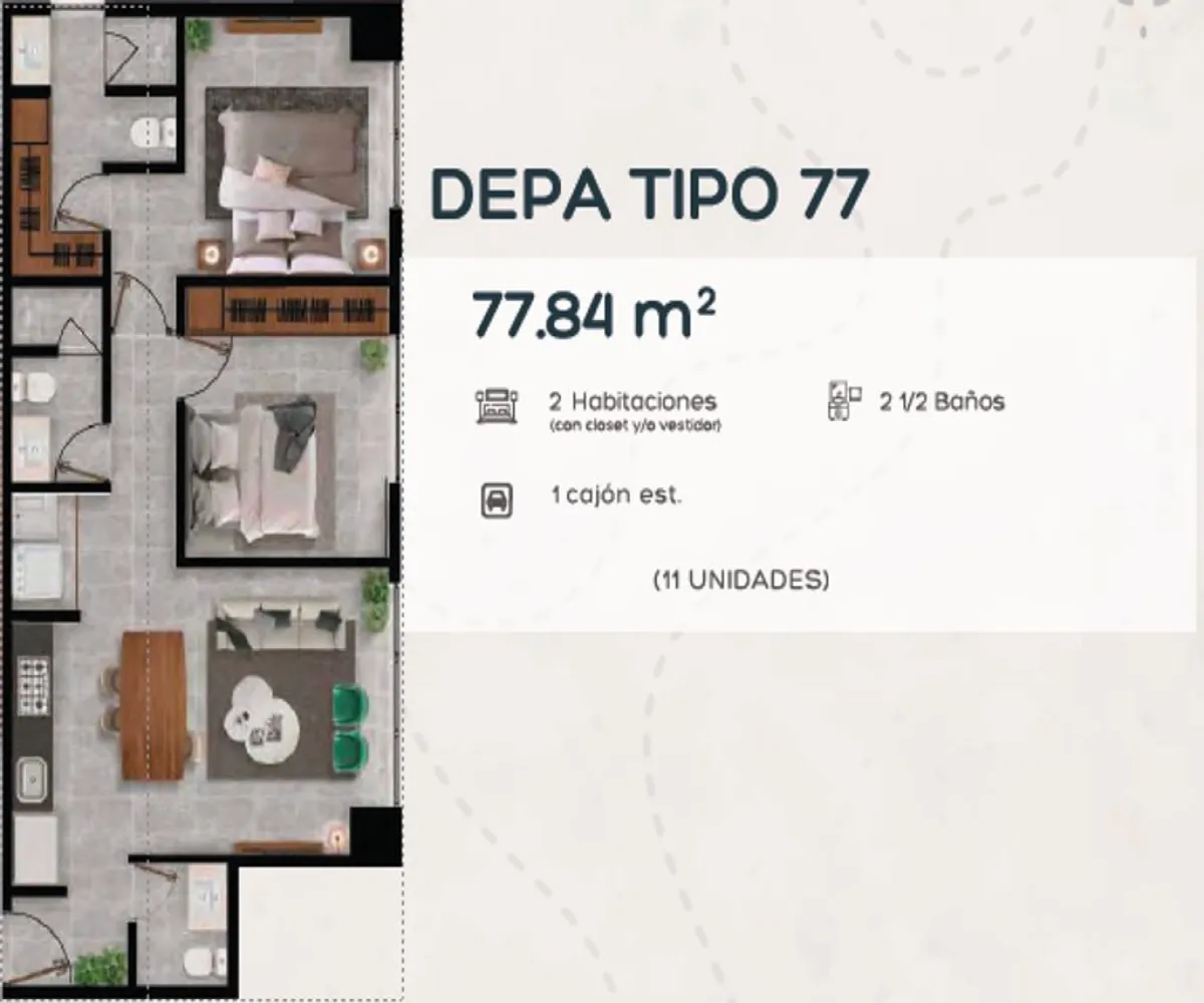 Departamento En Venta,Jardín Real,Avenida Valle de Atemajac 2045, Zapopan, Jalisco 45136, 3 Habitaciones,2 Baños,Avenida Valle de Atemajac,1,pP9dOtG