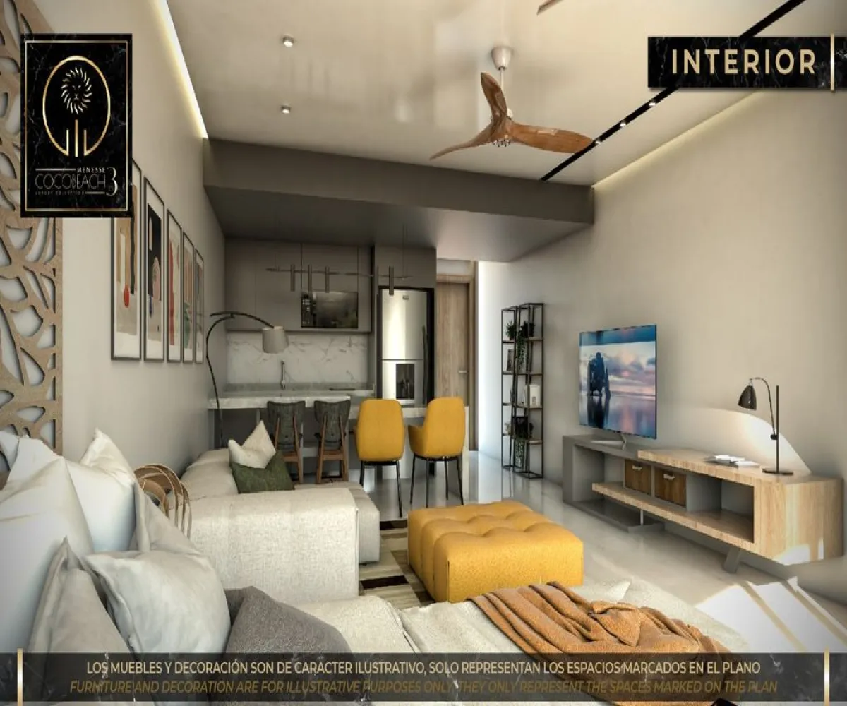 Departamento En Venta,Zazil-ha,Calle 42 Norte 1, Solidaridad, Quintana Roo 77720, 1 Cuarto,1 Baño,Calle 42 Norte,1,p3steFC