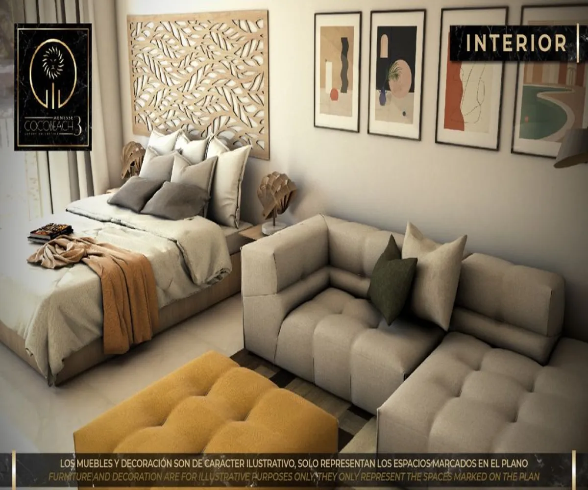 Departamento En Venta,Zazil-ha,Calle 42 Norte 1, Solidaridad, Quintana Roo 77720, 1 Cuarto,1 Baño,Calle 42 Norte,1,p3steFC