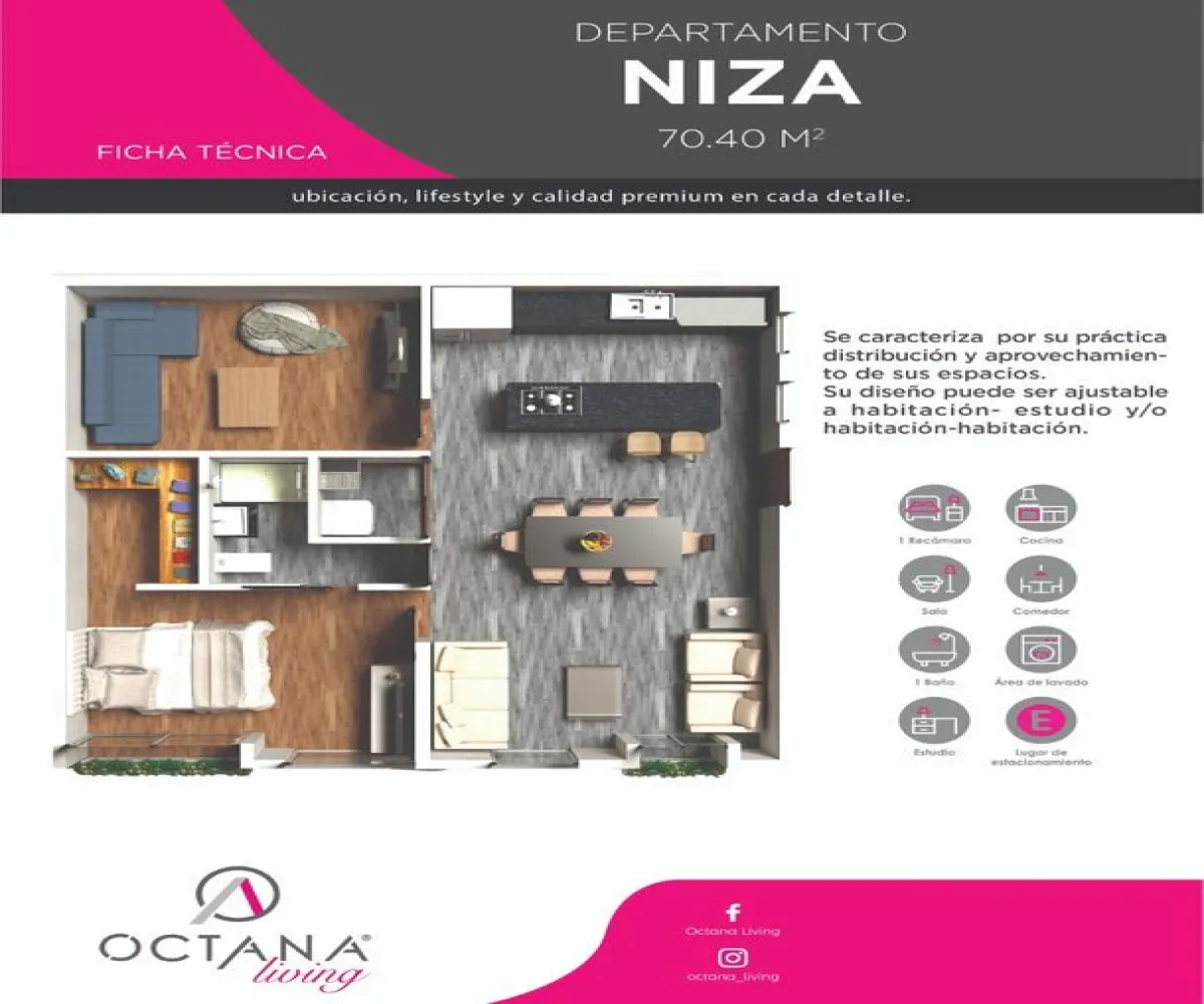 Departamento En Venta,Chapalita de Occidente,Avenida Tepeyac 5048, Zapopan, Jalisco 45054, 1 Cuarto,1 Baño,Avenida Tepeyac,1,pQdPHV6