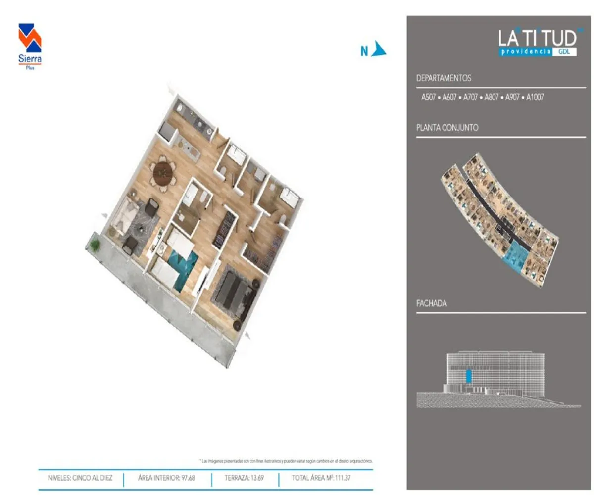 Departamento En Venta,Prados Providencia,Avenida Juan Palomar y Arias 904, Guadalajara, Jalisco 44670, 2 Habitaciones,2 Baños,Avenida Juan Palomar y Arias,1,pOlwURL