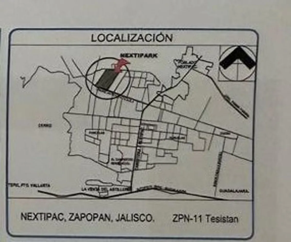 Terreno En Venta,NEXTIPARK,Carretera la Venta-Nextipac S/N, Zapopan, Jalisco 45221,Carretera la Venta-Nextipac,pXg7oH9