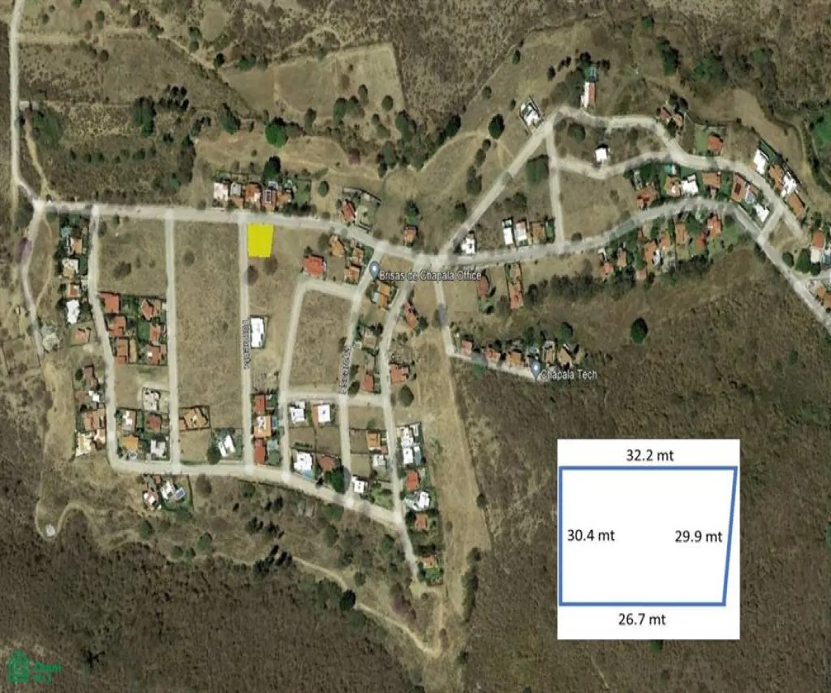 Terreno En Venta,Brisas de Chapala,Calle Brisas Norte and Tormenta Lote 9 Manzana 6, Chapala, Jalisco 45901,Calle Brisas Norte and Tormenta,MX251055600