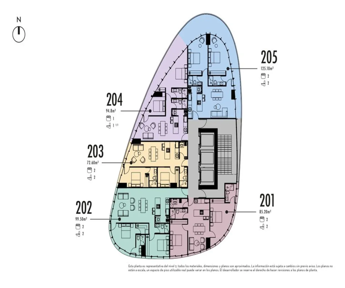Departamento En Venta,Ladrón de Guevara,GARIBALDI 2582, Guadalajara, Jalisco 44600, 2 Habitaciones,2 Baños,GARIBALDI,1,po2Ue7I