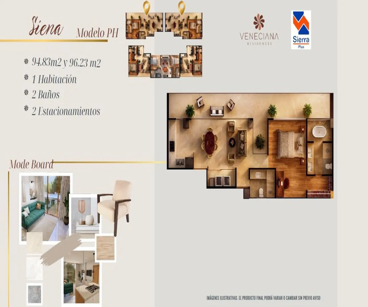 Departamento En Venta,Italia Providencia,Venecia 2520, Guadalajara, Jalisco 44648, 2 Habitaciones,2 Baños,Venecia,1,pLjywQ7