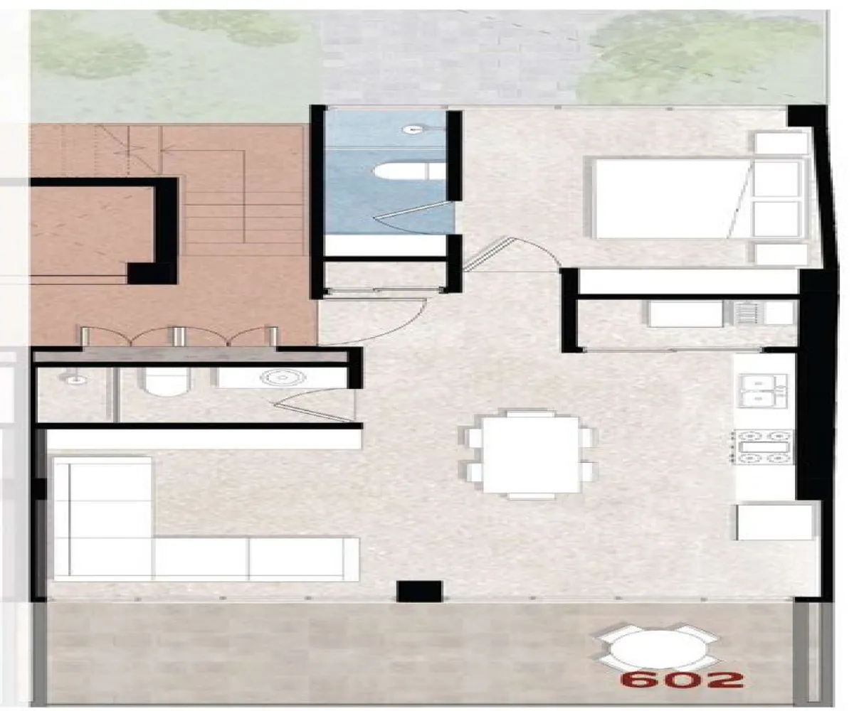 Departamento En Renta,Arcos Vallarta,Calle París 2472 602, Guadalajara, Jalisco 44130, 1 Cuarto,1 Baño,Calle París,1,pQxI0B0