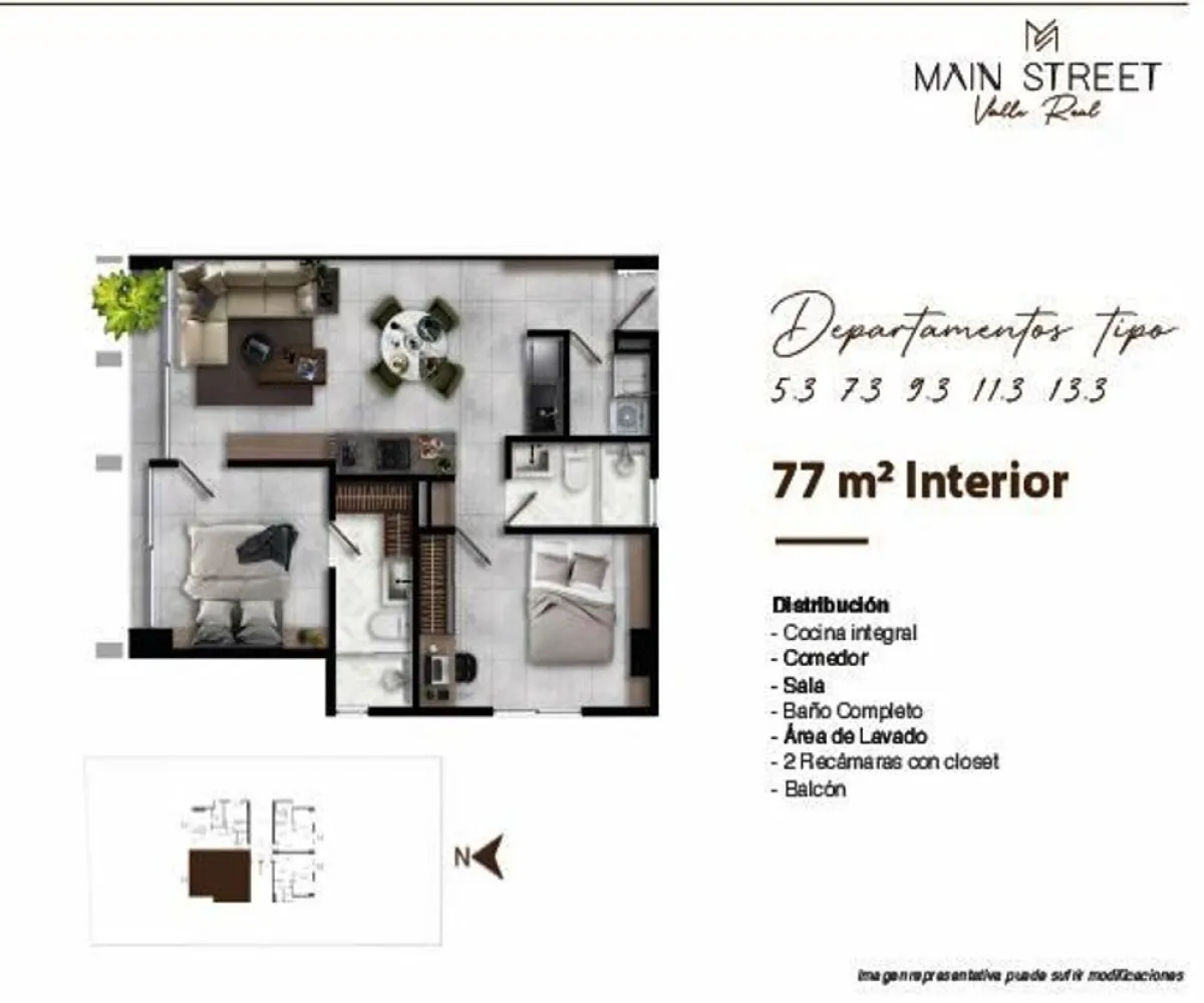 Departamento En PreVenta,Residencial Poniente,Avenida del Servidor Público S/N, Zapopan, Jalisco 45136, 1 Cuarto,1 Baño,Avenida del Servidor Público,1,pn66LKf