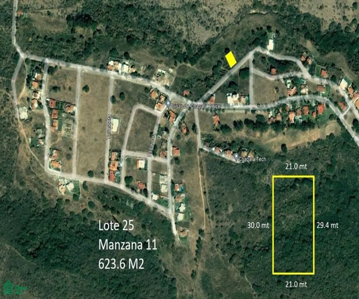 Terreno En Venta,Brisas de Chapala,Brisas del Norte Lote 25 Manzana 11, Chapala, Jalisco 45901,Brisas del Norte,MX25669940