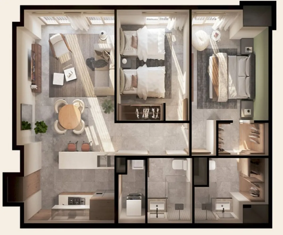 Departamento En Renta,Solares Residencial,Paseo Solares 1916 408, Zapopan, Jalisco 45019, 2 Habitaciones,2 Baños,Paseo Solares,1,peUa8EP