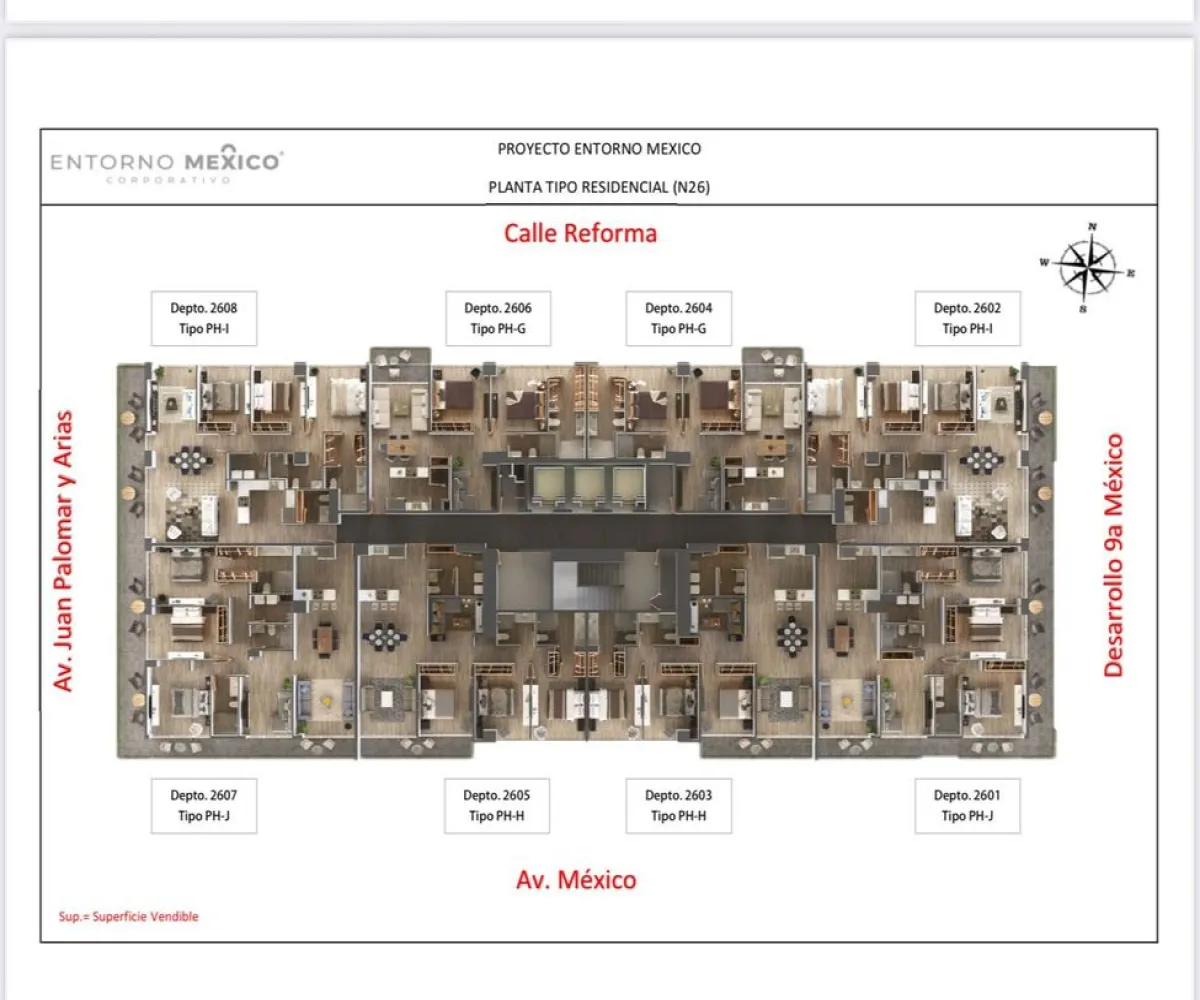 Departamento En Venta,Juan Manuel,Avenida México S/N, Guadalajara, Jalisco 44680, 3 Habitaciones,2 Baños,Avenida México,1,pC6a99U