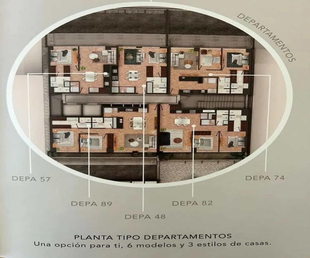 Departamento En Venta,Granja,Calzada de los Laureles 835, Zapopan, Jalisco 45010, 1 Cuarto,1 Baño,Calzada de los Laureles,1,pLSLd02