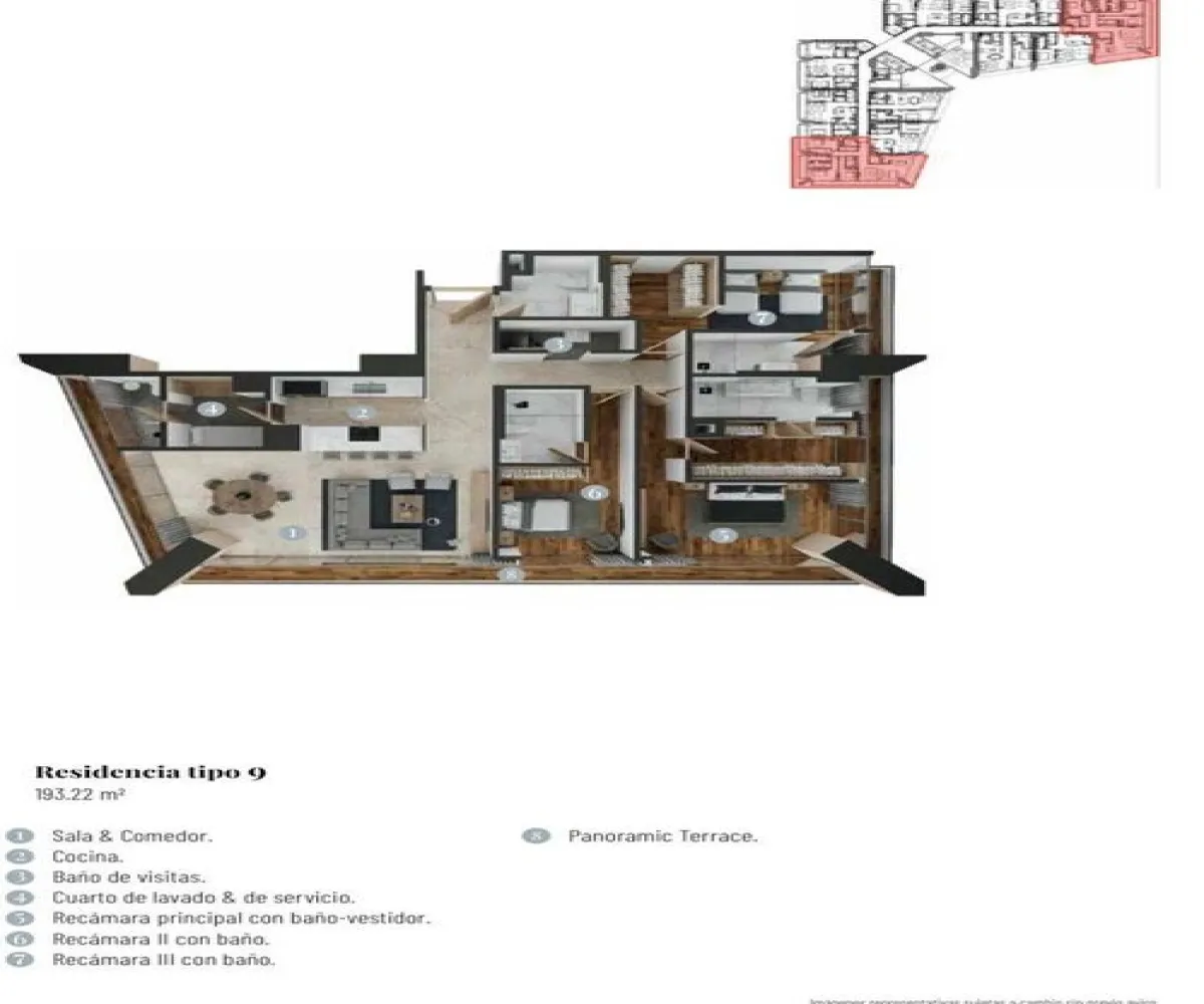 Departamento En Renta,Puerta de Hierro,Avenida Empresarios 62, Zapopan, Jalisco 45116, 3 Habitaciones,3 Baños,Avenida Empresarios,1,p5oHg3F