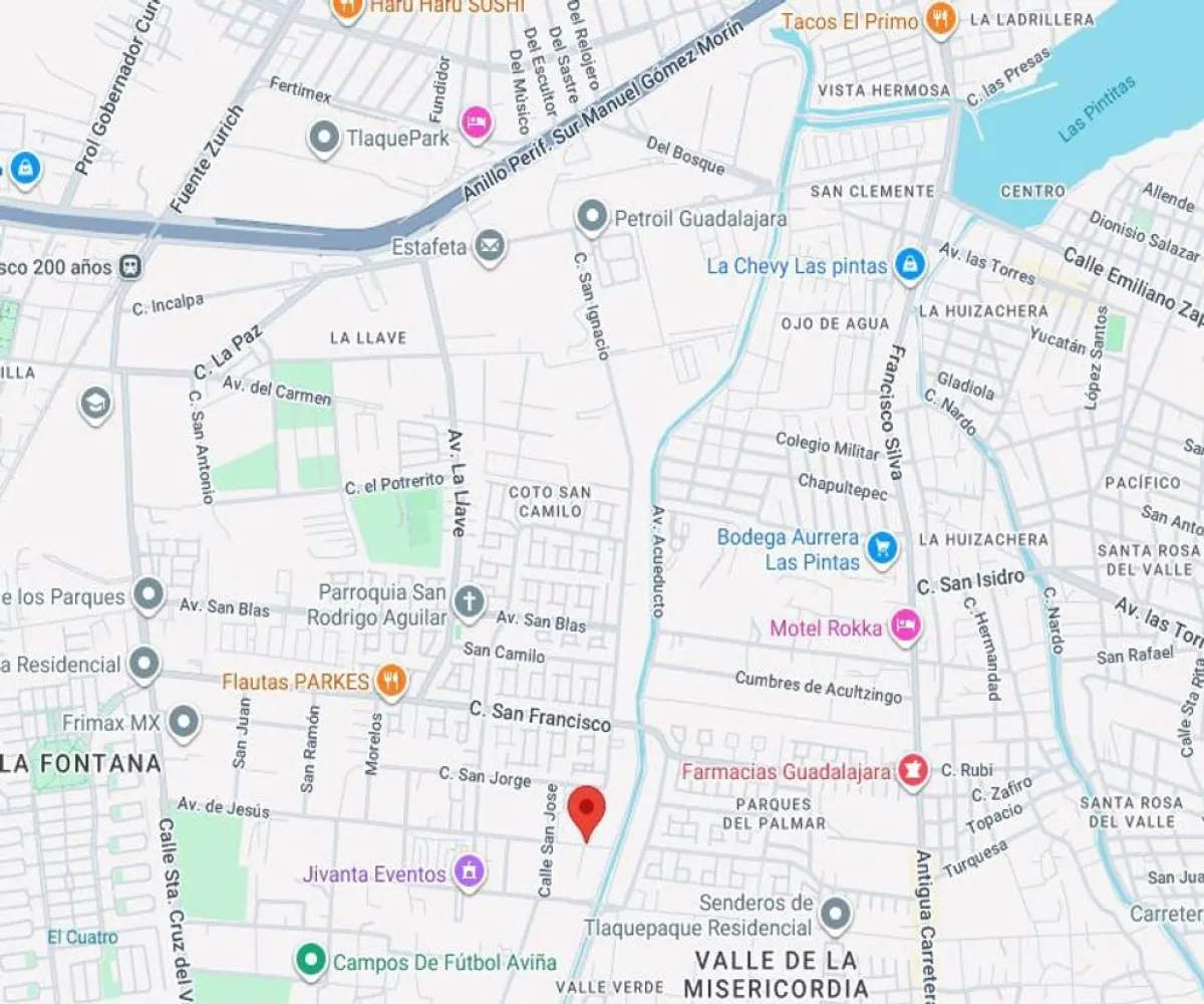 Terreno En Renta,Avenida de Jesús 1265, San Pedro Tlaquepaque, Jalisco 45615,Avenida de Jesús,pgs66cr