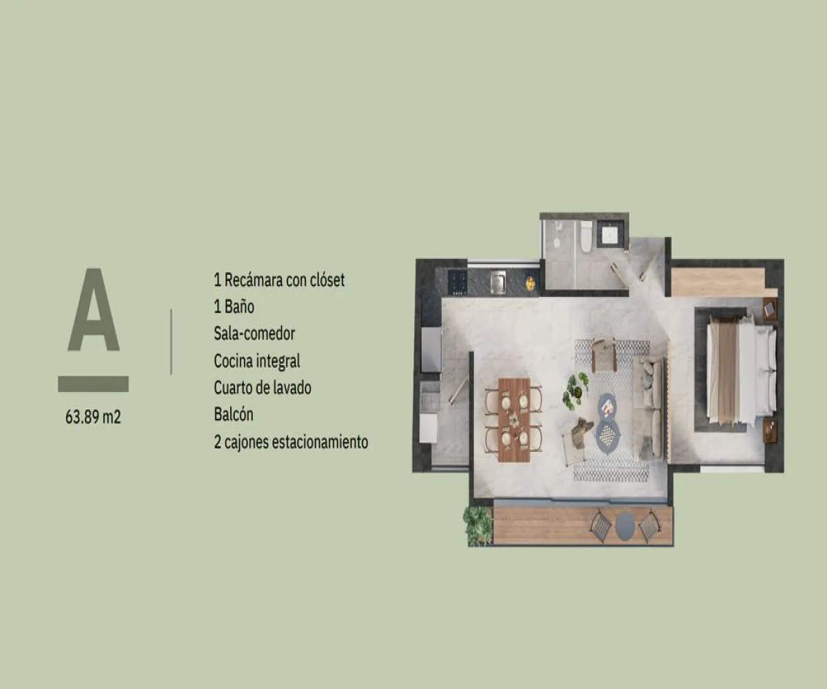 Departamento En Venta,Providencia Sección,colomos 2813, Guadalajara, Jalisco 44639, 1 Cuarto,1 Baño,colomos,1,pxCqytT