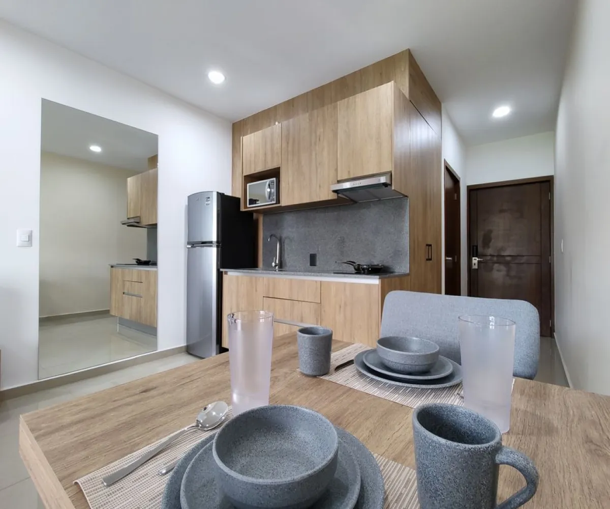 Departamento En Renta,El Bajío,Avenida Del Bajío 1700, Zapopan, Jalisco 45010, 1 Cuarto,1 Baño,Avenida Del Bajío,1,pTI61Ez