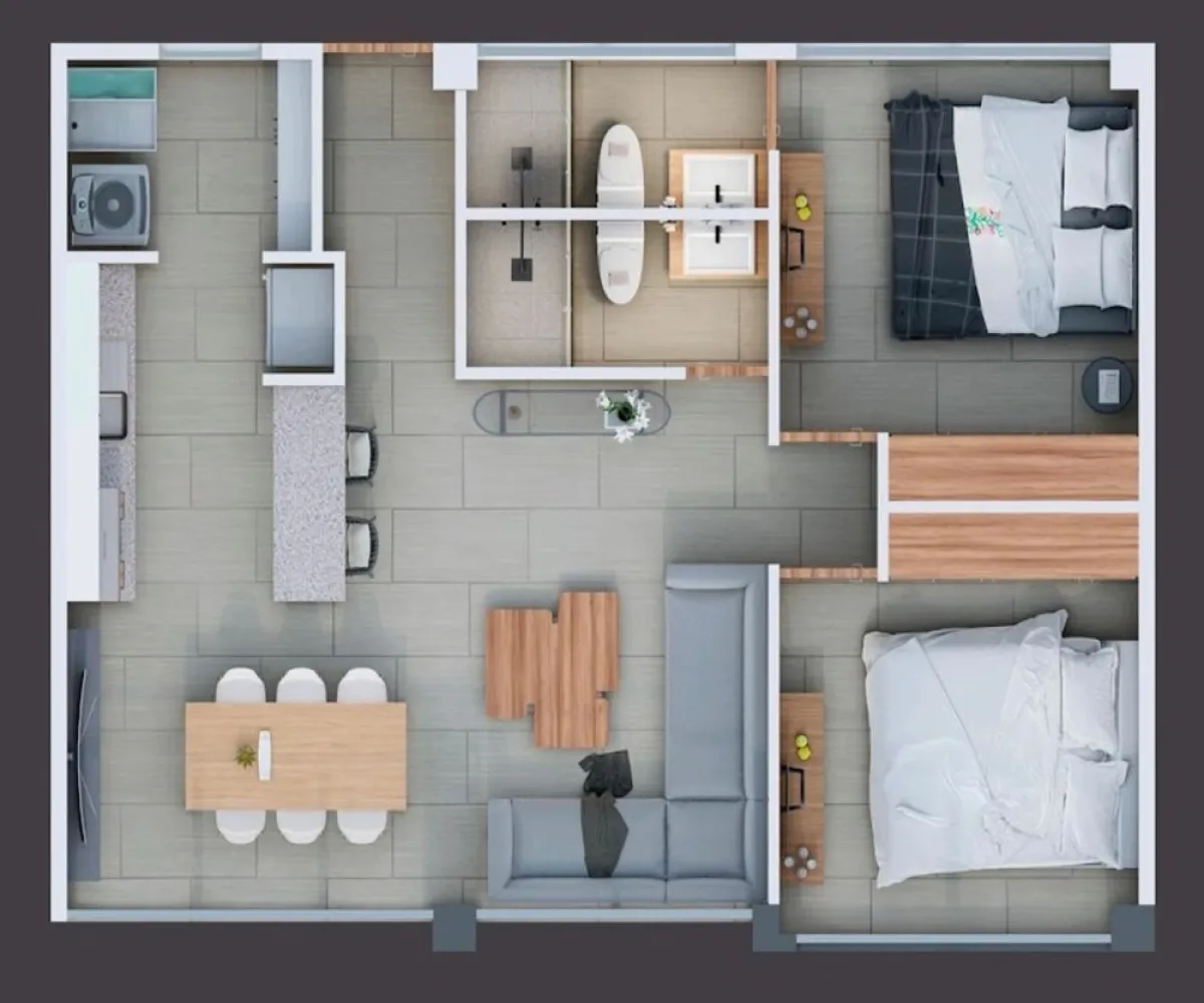 Departamento En Venta,Fracc La Calma,Calle Cruz del Sur 4451, Zapopan, Jalisco 45070, 2 Habitaciones,2 Baños,Calle Cruz del Sur,5,p9mFqoy