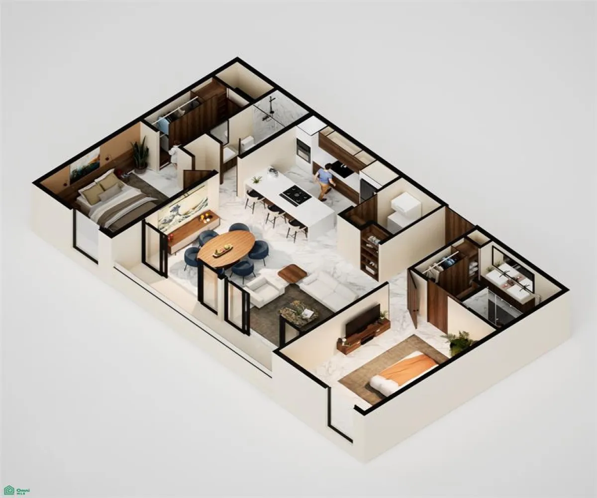 Departamento En Venta,Zona Hotelera Norte,Manantial S/N, Puerto Vallarta, Jalisco 48314, 2 Habitaciones,2 Baños,Manantial,1,MX26006392M