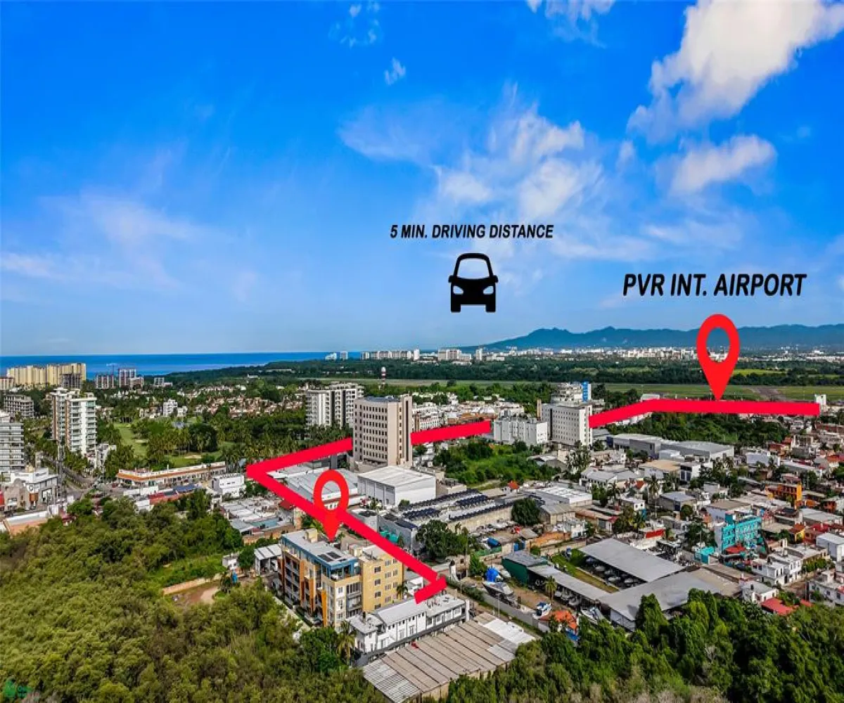 Departamento En Venta,Villa las Flores,INDUSTRIAS 154, Puerto Vallarta, Jalisco 48335, 1 Cuarto,1 Baño,INDUSTRIAS,3,MX26006586M