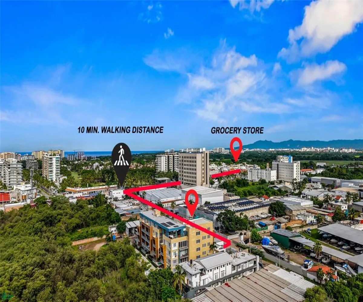 Departamento En Venta,Villa las Flores,INDUSTRIAS 154, Puerto Vallarta, Jalisco 48335, 1 Cuarto,1 Baño,INDUSTRIAS,3,MX26006586M