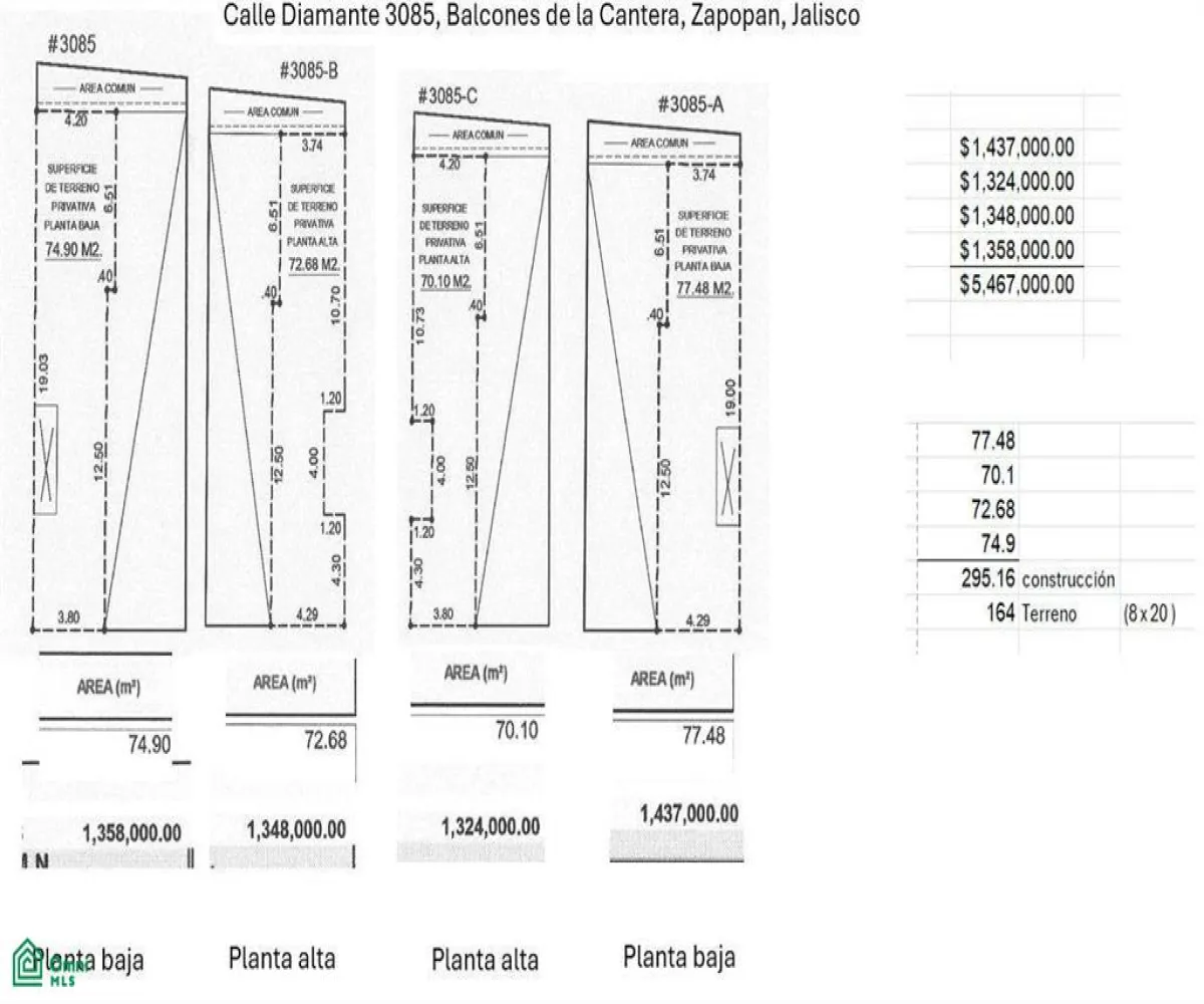 Casa En Venta,Balcones de La Cantera,Diamante 27, Zapopan, Jalisco 45180, 5 Habitaciones,4 Baños,Diamante,2,MX261077790