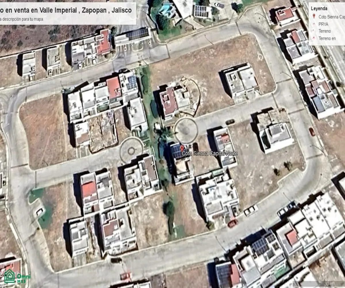 Terreno En Venta,Fraccionamiento Valle Imperial,Av. de la cantera 702, Zapopan, Jalisco 45136,Av. de la cantera,MX261078678