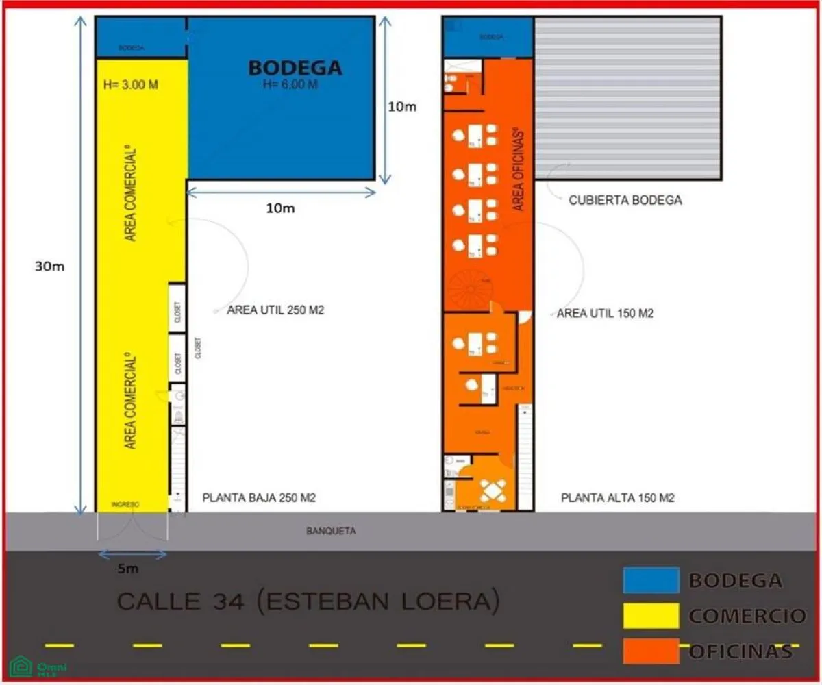 Bodega En Venta,Oblatos,Esteban Loera (San Felipe) 284, Guadalajara, Jalisco 44700, 4 Habitaciones,2 Baños,Esteban Loera (San Felipe),3,MX261092054