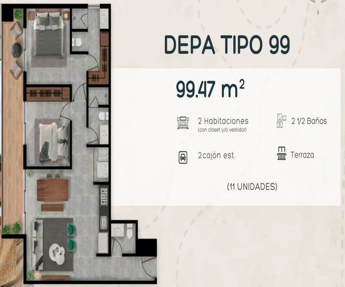 Departamento En Venta,Jardines del Valle,Avenida Valle de Atemajac 2445-20, Zapopan, Jalisco 45136, 2 Habitaciones,2 Baños,Avenida Valle de Atemajac,1,pjlp1KX