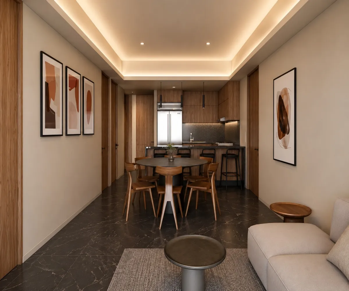 Departamento En PreVenta,Country Club,Mar California 2090 801, Guadalajara, Jalisco 44610, 1 Cuarto,1 Baño,Park View,Mar California,10,723326