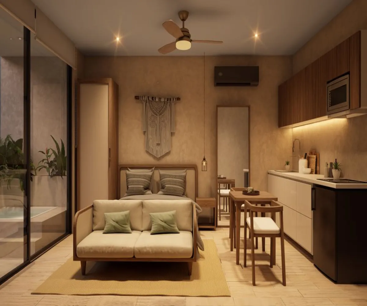 Departamento En PreVenta,La Veleta,Dalaí S/N, Tulum, Quintana Roo 77760, 1 Cuarto,1 Baño,Dalaí,1,pA0akKz