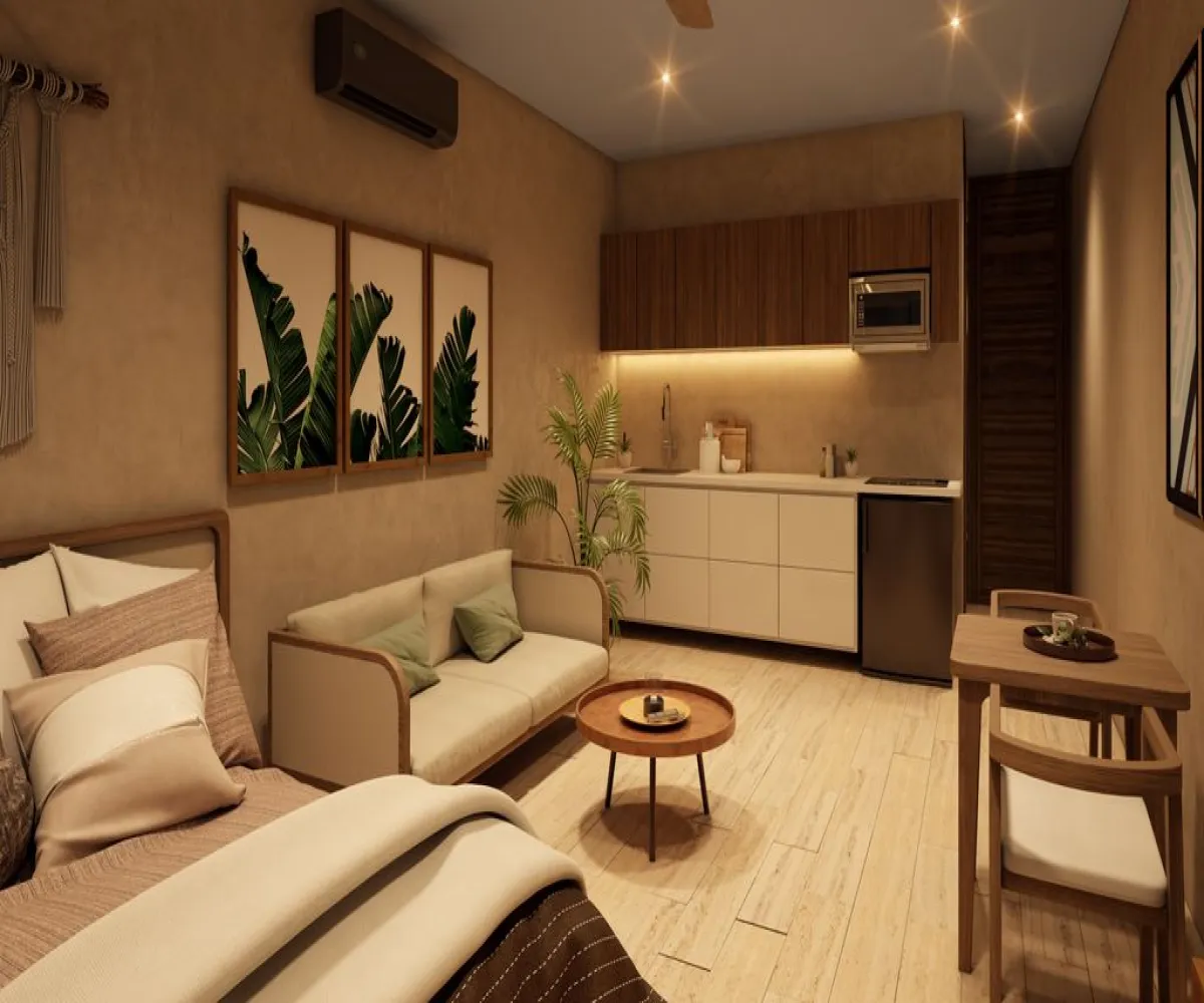 Departamento En PreVenta,La Veleta,Dalaí S/N, Tulum, Quintana Roo 77760, 1 Cuarto,1 Baño,Dalaí,1,pA0akKz