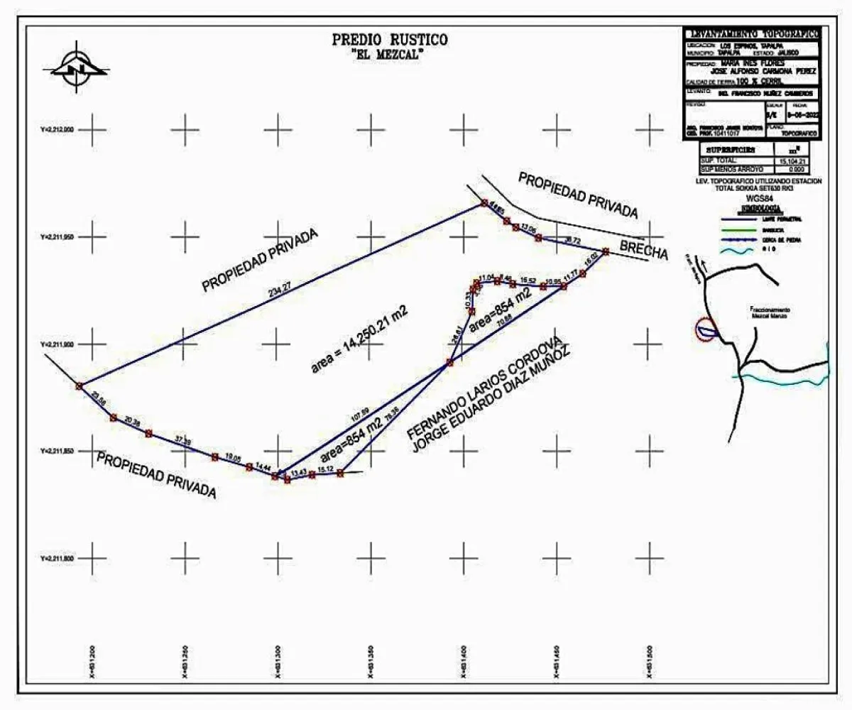 Terreno En Venta,Gral. Lucio Blanco,Calle sn, Teuchitlán, Jalisco 46762,Calle ,pz400sH