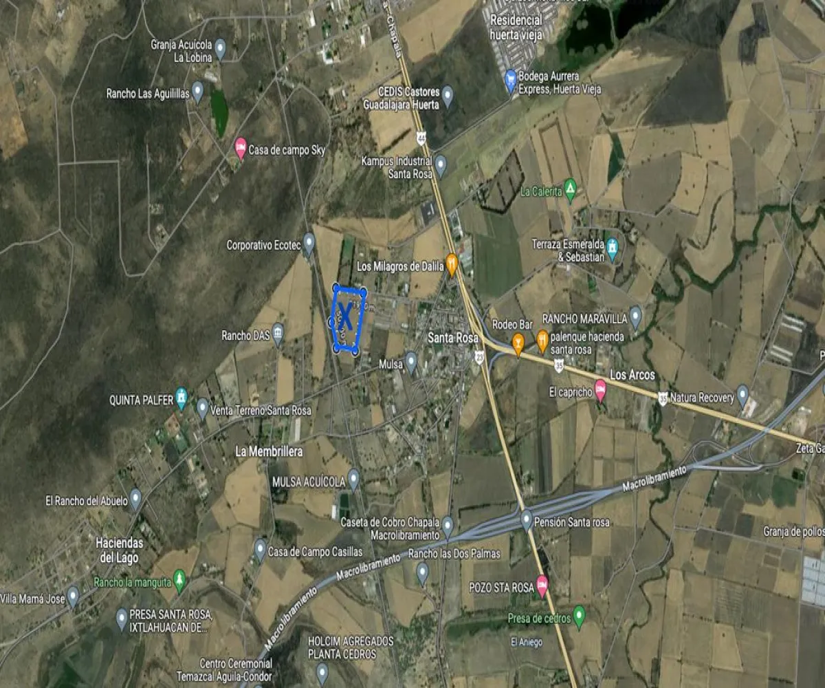 Terreno En Venta,Santa Rosa (La Hacienda de Santa Rosa),Camino Viejo a Santa Rosa 1100, Ixtlahuacán de los Membrillos, Jalisco 45850,Camino Viejo a Santa Rosa,pedDnV8