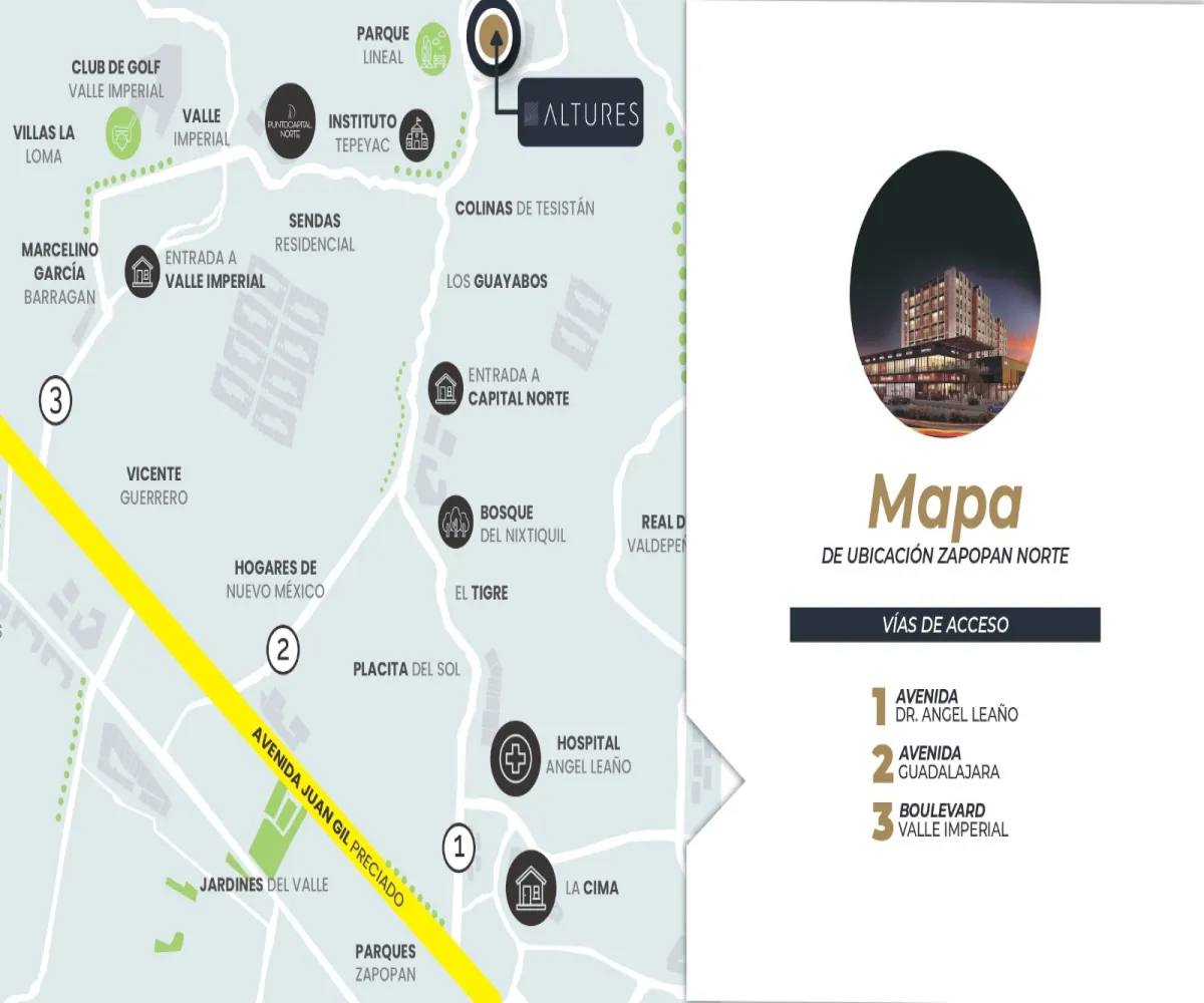 Departamento En PreVenta,Valle Imperial,Av. D 718, Zapopan, Jalisco 45134, 2 Habitaciones,2 Baños,ALTURES,Av. D,554155