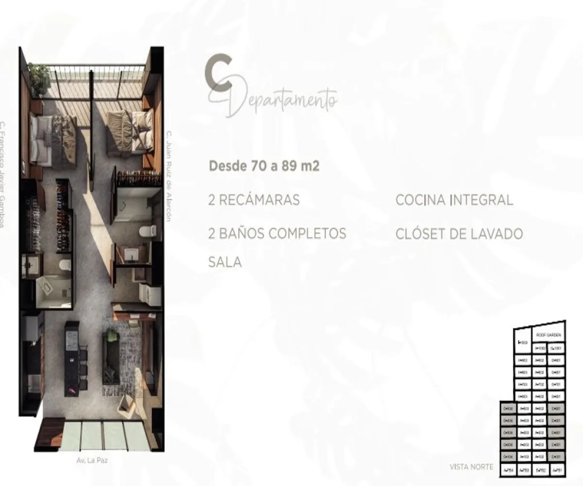 Departamento En Venta,Americana,av de la paz 2370, Guadalajara, Jalisco 44160, 1 Cuarto,1 Baño,av de la paz,12,ps8cKBR