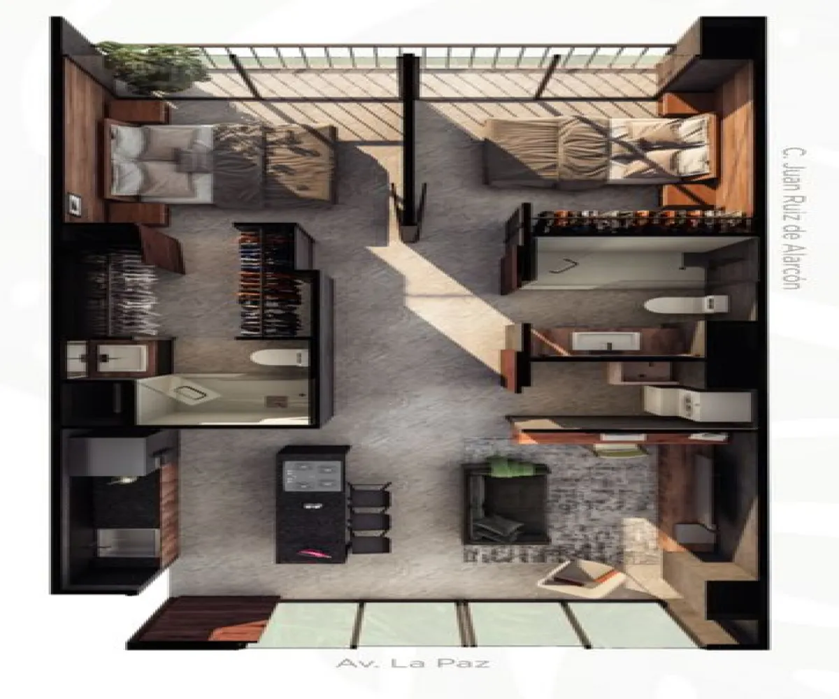 Departamento En PreVenta,Americana,Av. de la Paz 2370, Guadalajara, Jalisco 44160, 2 Habitaciones,2 Baños,Av. de la Paz,1,pUYxELB