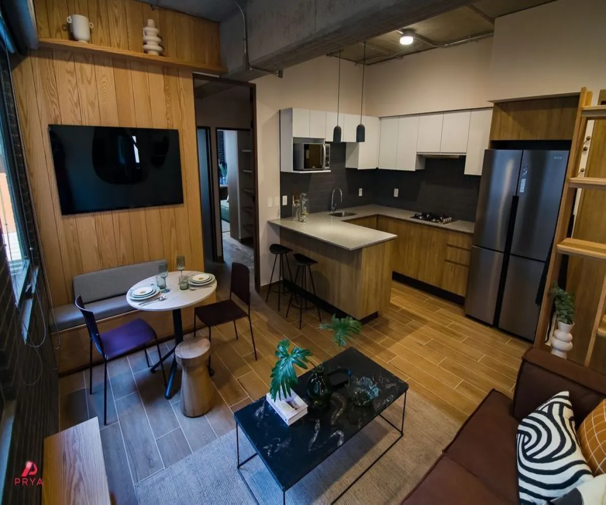 Departamento En Venta,Americana,Av la Paz S/N, Guadalajara, Jalisco 44140, 1 Cuarto,1 Baño,Av la Paz,7,pk0KpUG