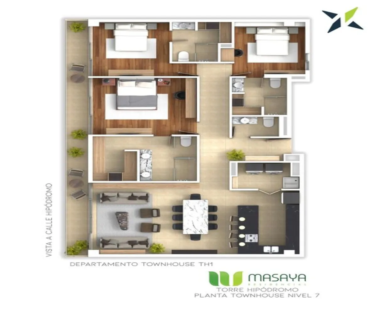 Departamento En PreVenta,Colomos Providencia,Asunción 1985, Guadalajara, Jalisco 44620, 2 Habitaciones,2 Baños,Asunción,1,pXBGHVq