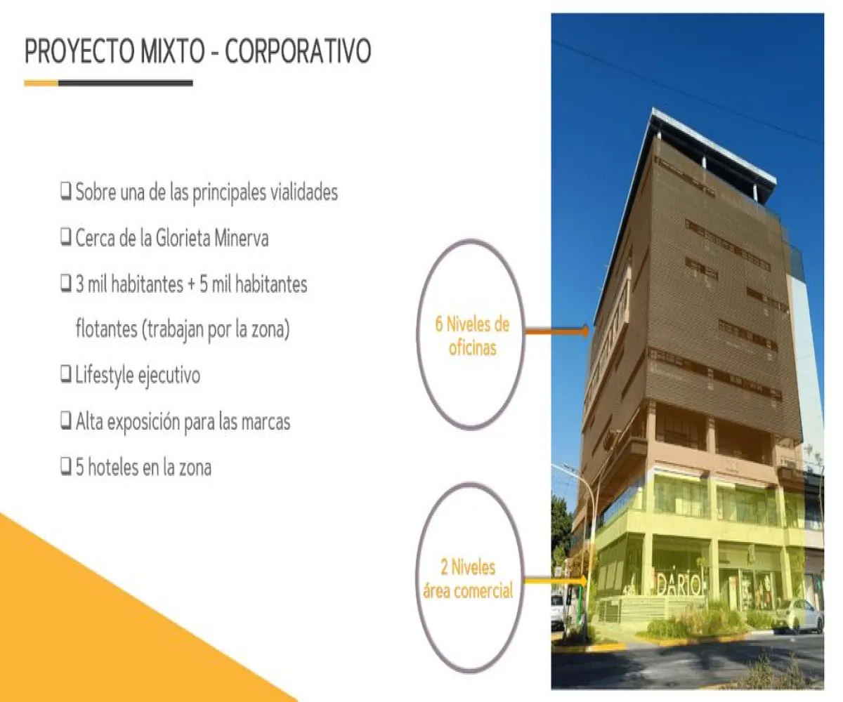 Oficina En Renta,Circunvalación Vallarta,Av. Rubén Darío 425, Guadalajara, Jalisco 44680, 1 Cuarto,1 Baño,Av. Rubén Darío ,1,puJAoBm