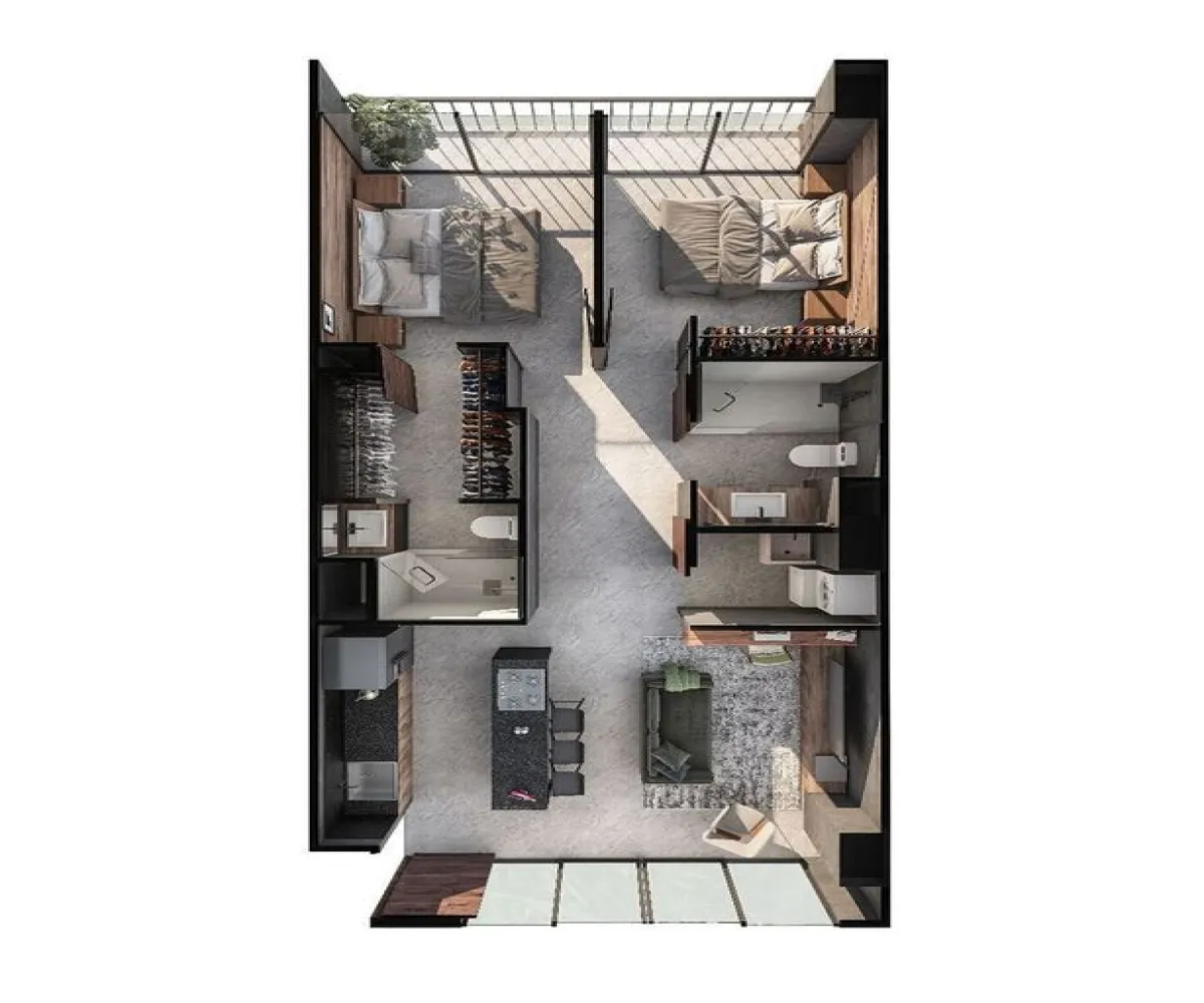 Departamento En PreVenta,Americana,Avenida de la Paz 2370, Americana, Jalisco 44140, 2 Habitaciones,2 Baños,Avenida de la Paz,1,pUV4UtR